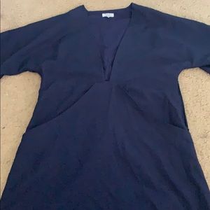 navy blue dress